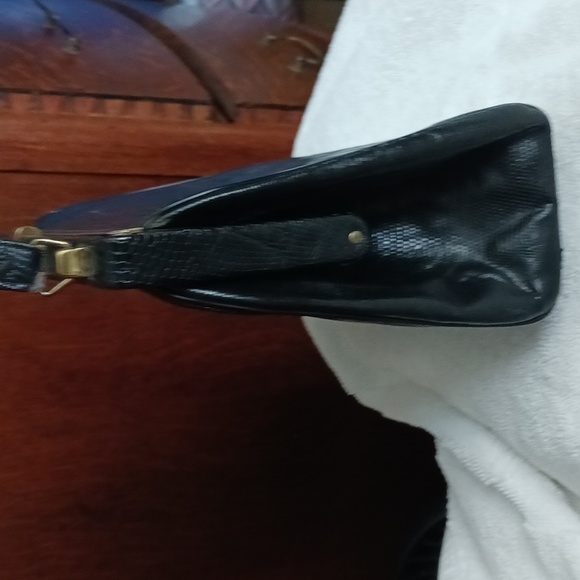 Vintage Genuine Lizard Satchel Handbag - Picture 9 of 15